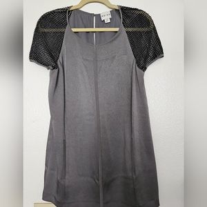REISS gray silver size 6 dress